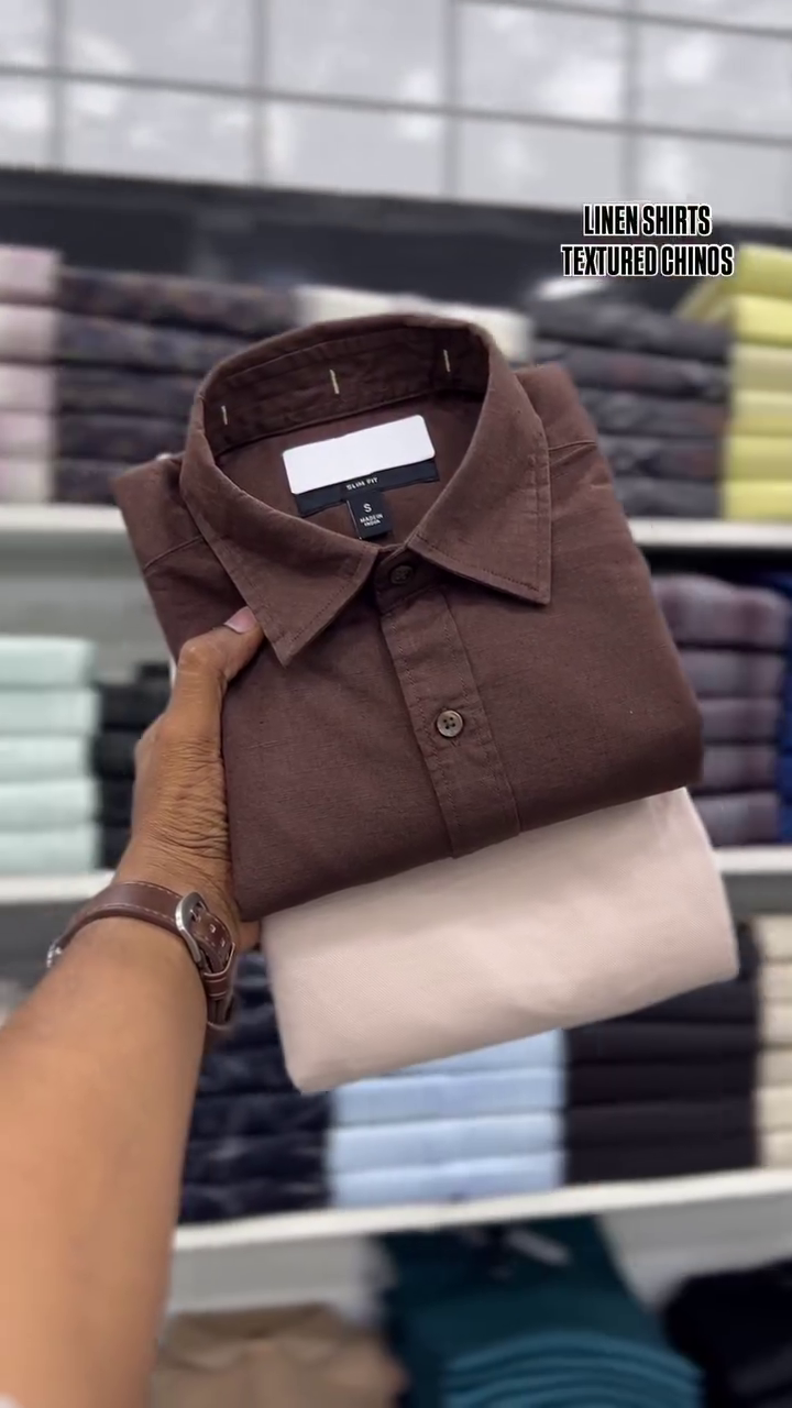 Men Premium Slim Fit Pure Cotton Casual Shirt