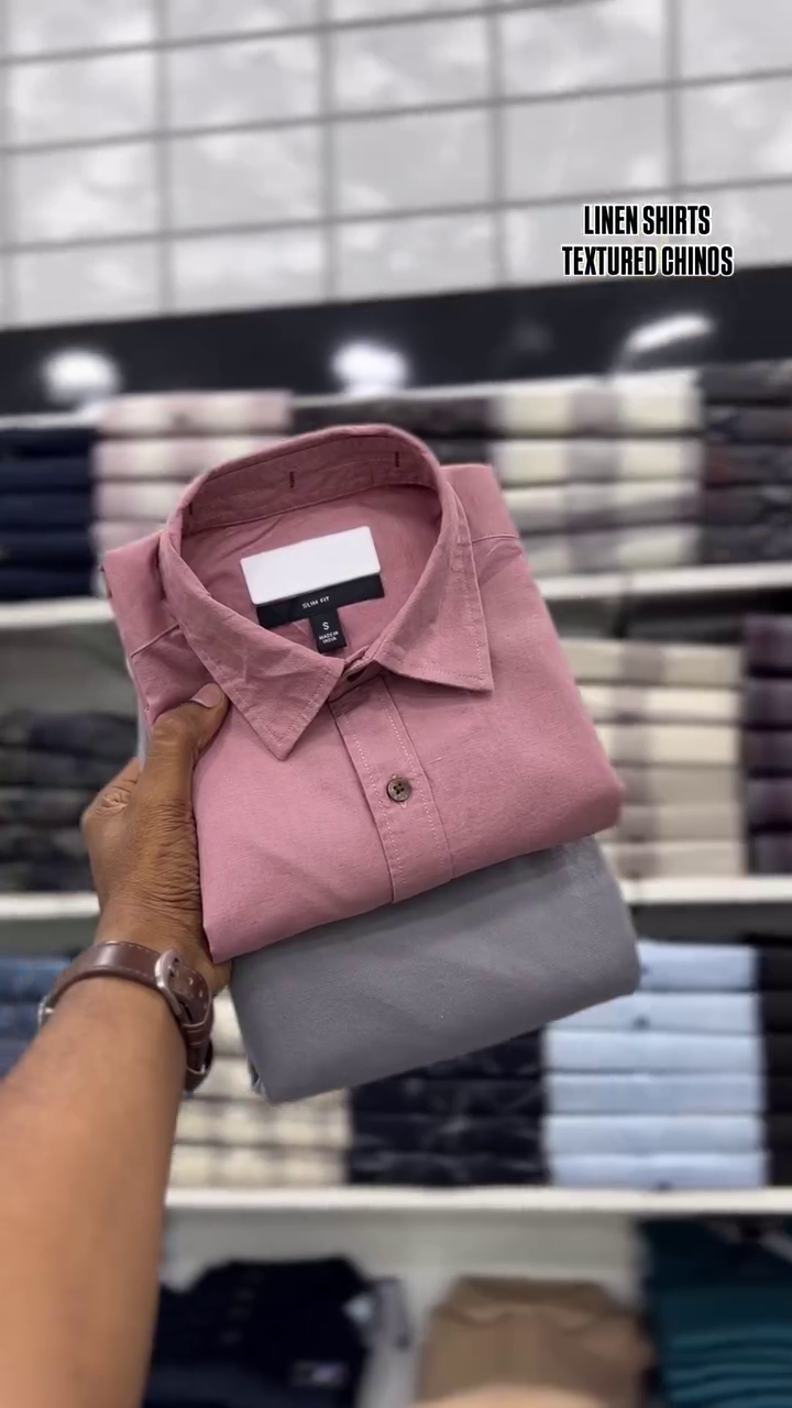 Men Premium Slim Fit Pure Cotton Casual Shirt