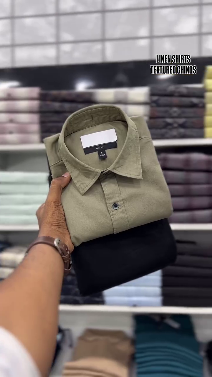 Men Premium Slim Fit Pure Cotton Casual Shirt