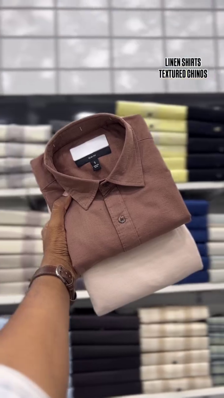 Men Premium Slim Fit Pure Cotton Casual Shirt