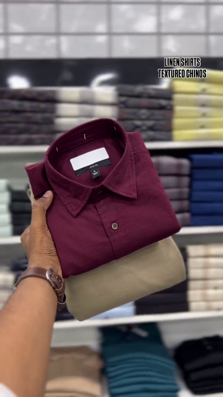 Men Premium Slim Fit Pure Cotton Casual Shirt