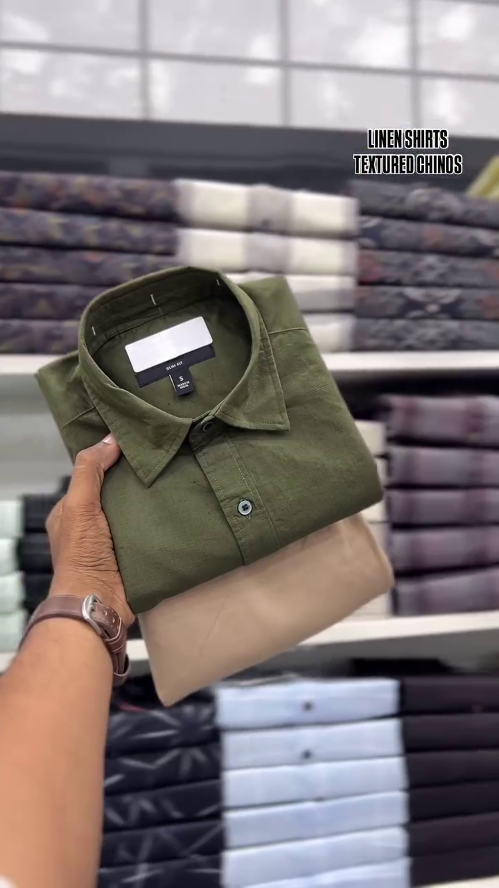 Men Premium Slim Fit Pure Cotton Casual Shirt