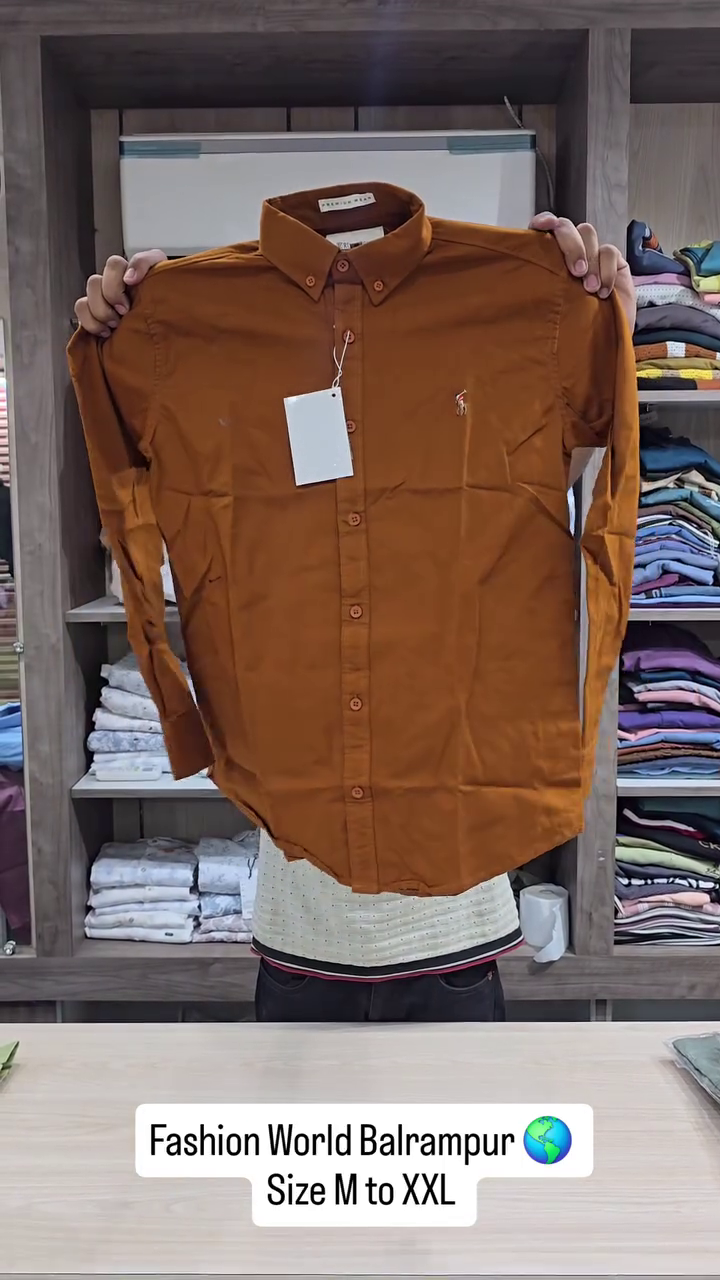 Men's Plain Full Sleeve Shirt