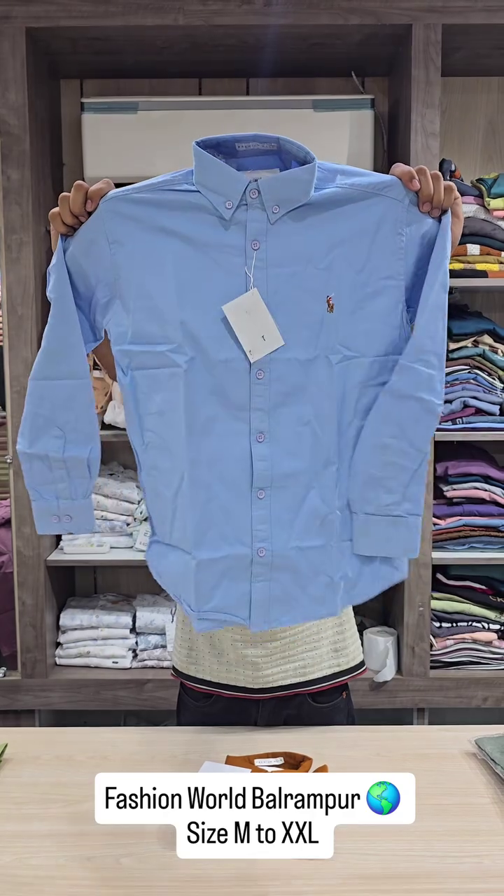 Men's Plain Full Sleeve Shirt