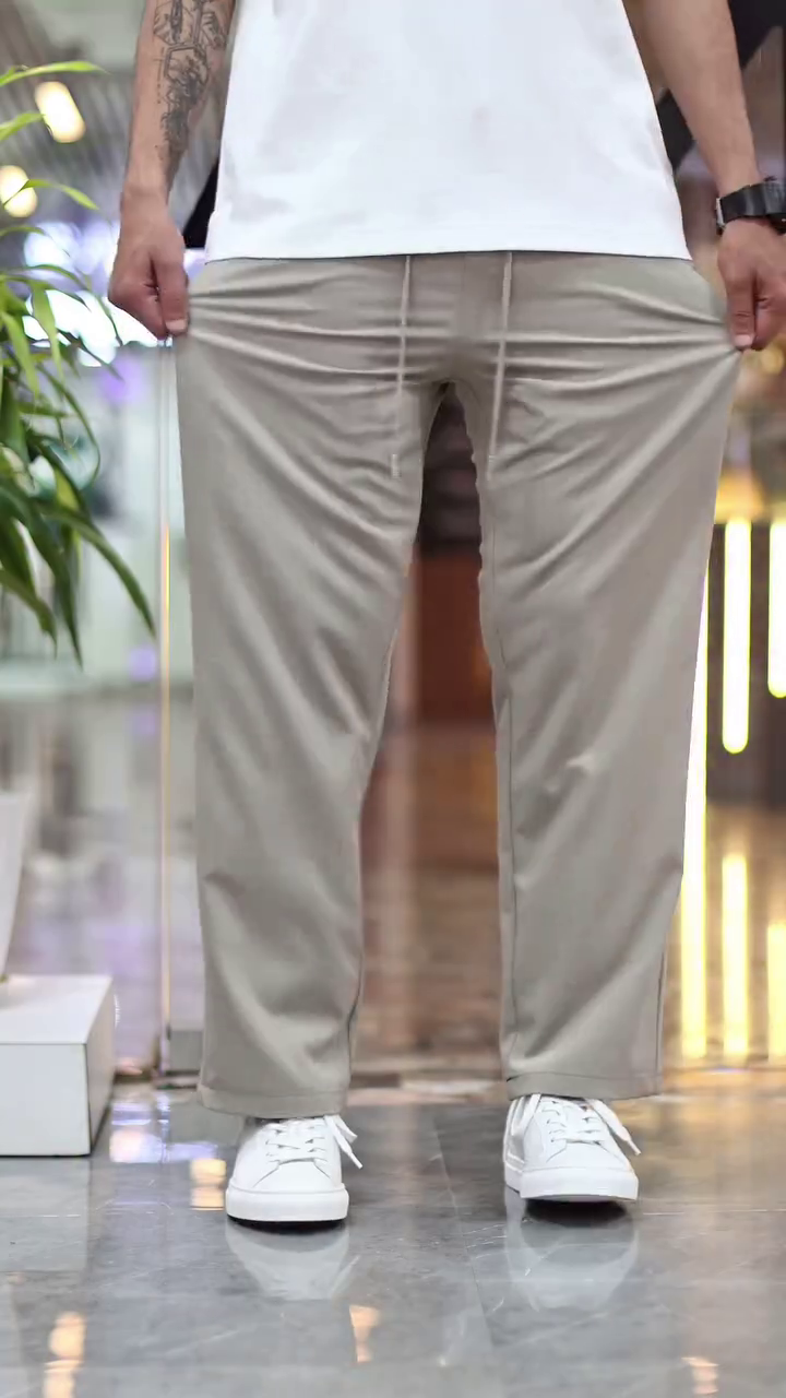 Men?s Premium Stretch Drawstring Pants