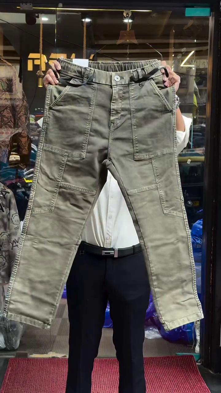 Men?s Slim-Fit Stretch Casual Pants