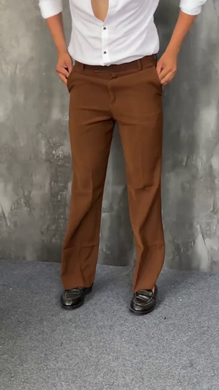 Men?s Classic Fit Formal Trousers