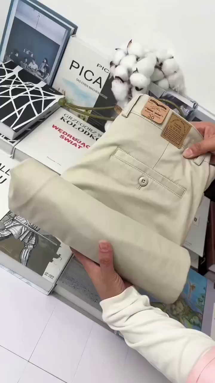 Men?s Premium Slim Fit Cotton Chinos