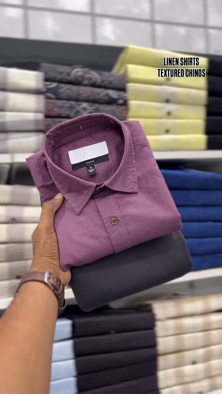 Men Premium Slim Fit Pure Cotton Casual Shirt