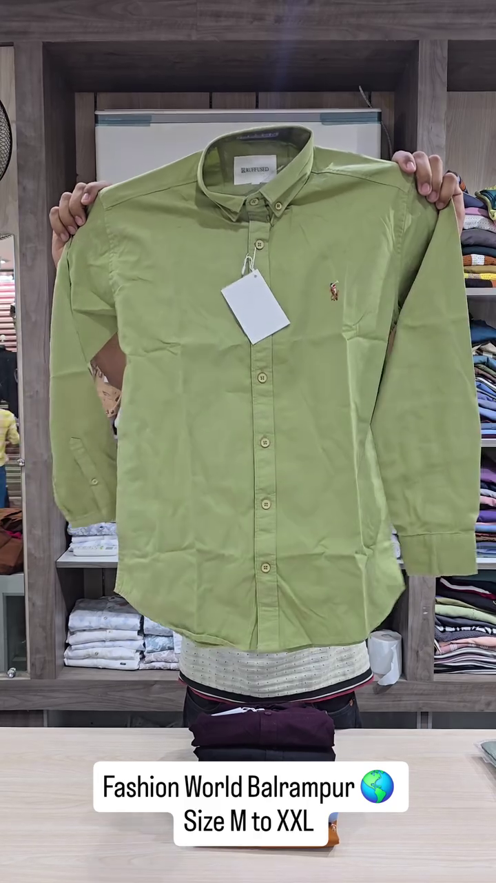 Men's Plain Full Sleeve Shirt