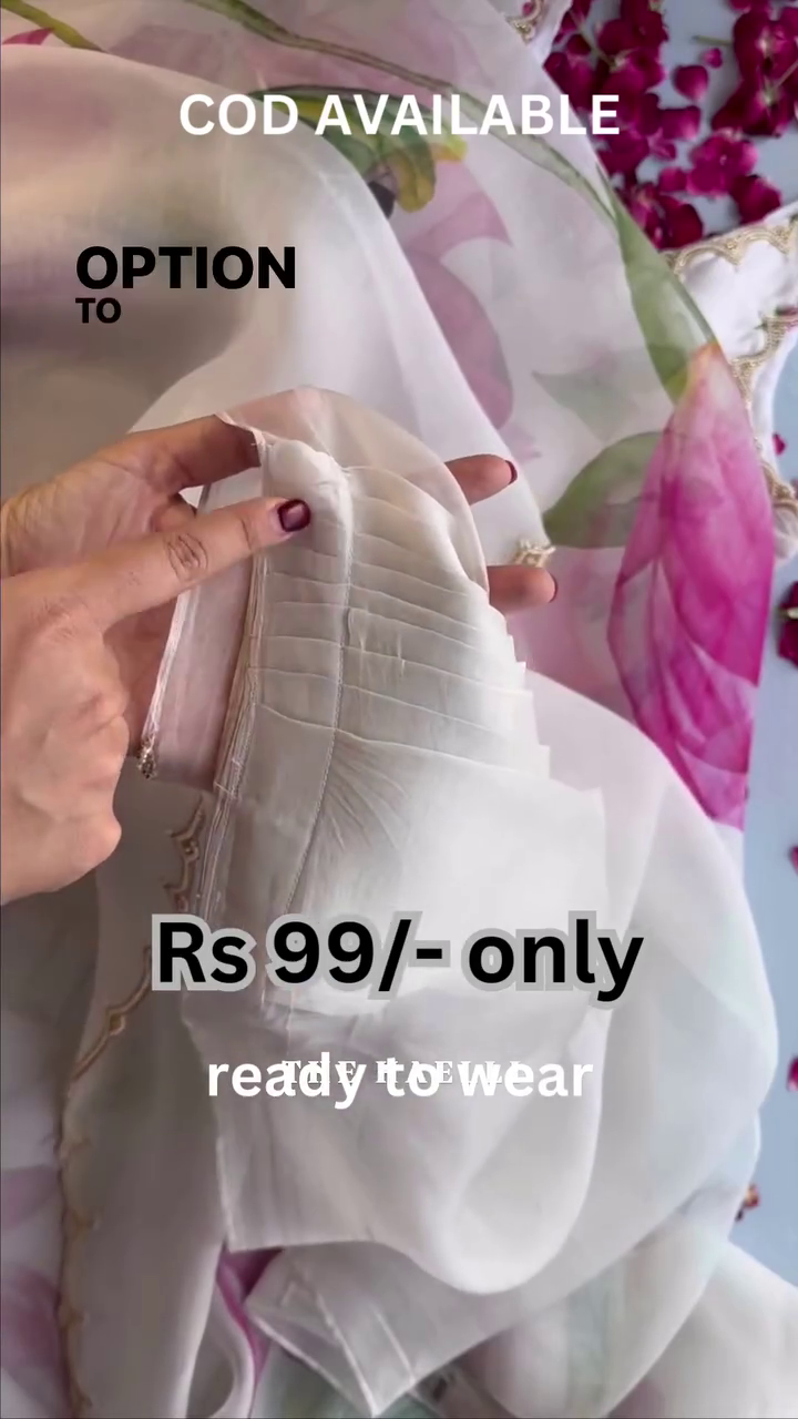 Trendy Waightless Designer Saree