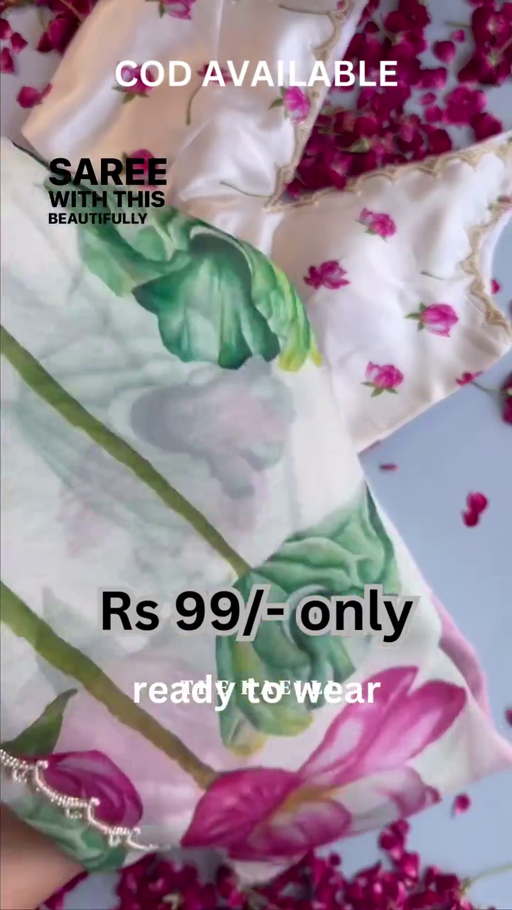 Trendy Waightless Designer Saree